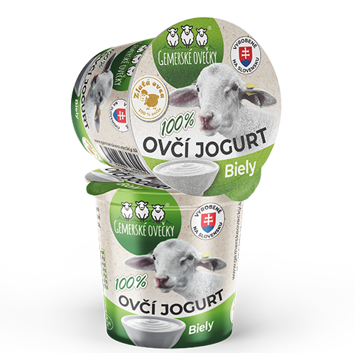 100 % Ovčí jogurt biely